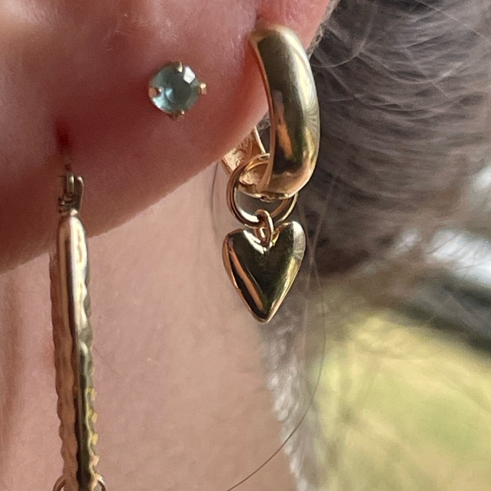 solid 10k gold studs